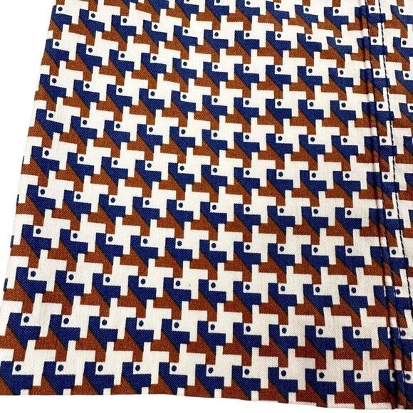 J. McLaughlin Geometric Houndstooth Pencil Skirt size 4 - Picture 5 of 7